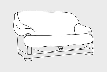 "Милан-1" диван 2-х местный