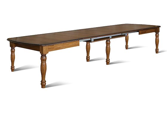 Стол обеденный "Верди Люкс 38" массив и шпон дуба 2