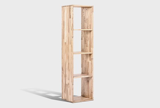 Стеллаж "Арт" 4 массив дуба 6