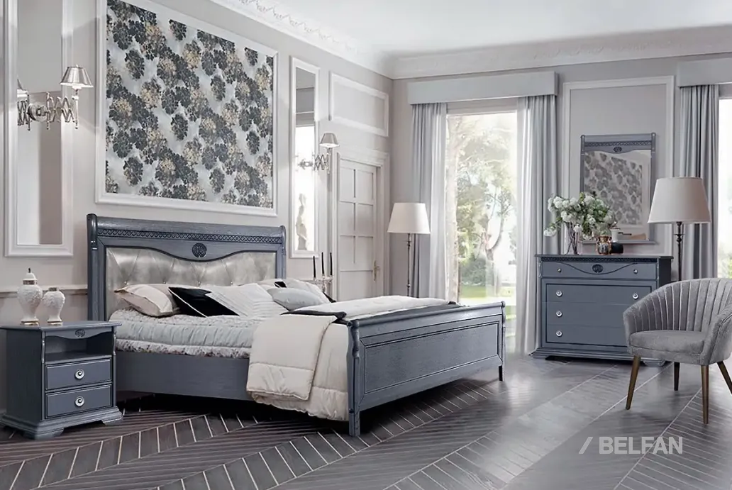 Спальня «Лика» #3 изабелла с темной патиной