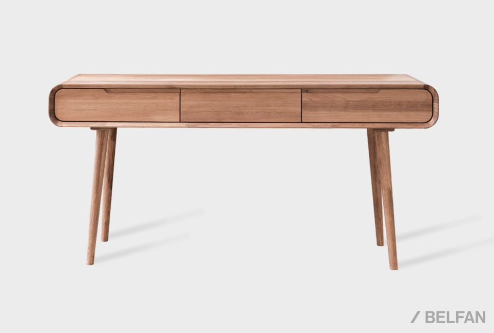 Стол письменный "Монблан" массив дуба 3