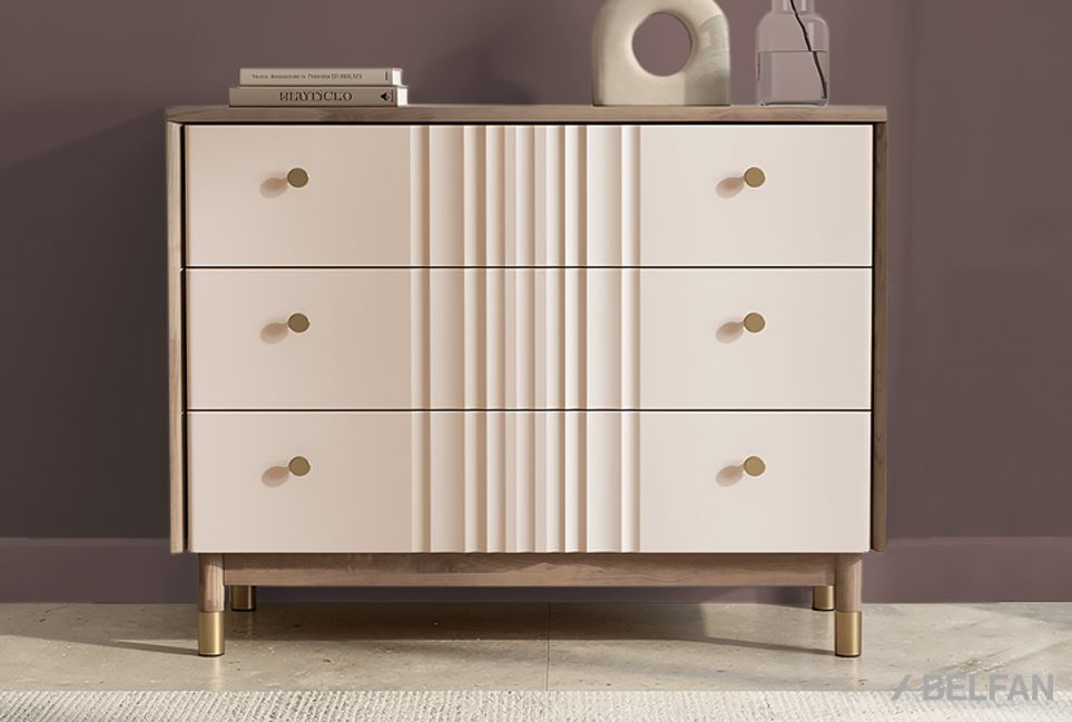 Комод "Меридиан" 3 массив дуба, МДФ 1