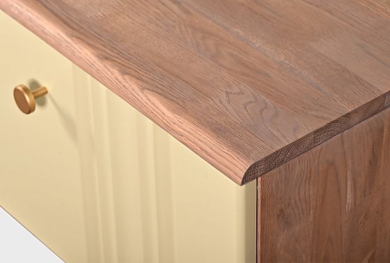 Тумба под ТВ "Меридиан" 180 массив дуба, МДФ 4