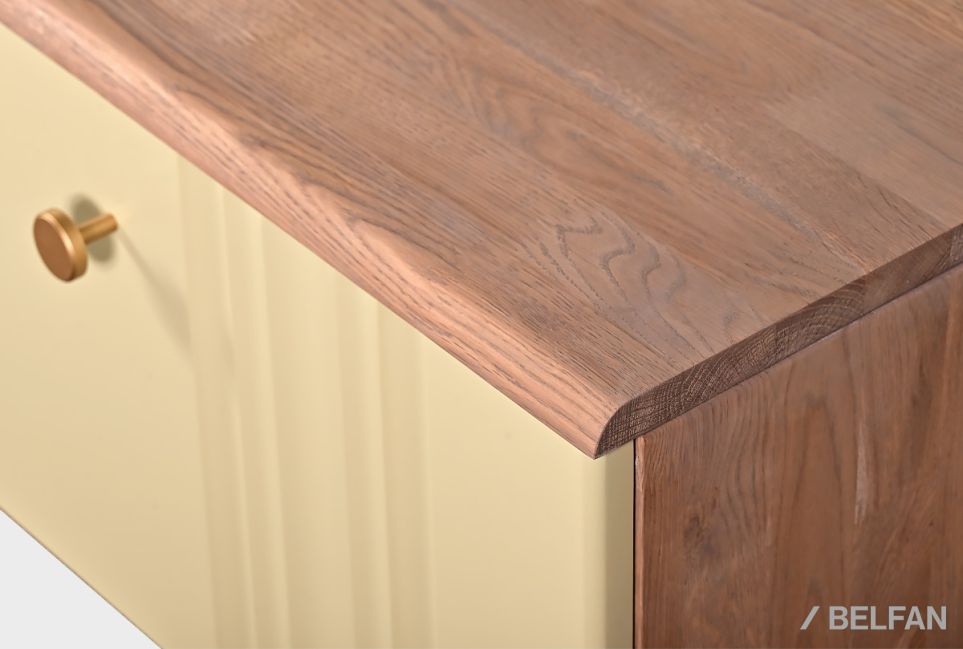 Тумба под ТВ "Меридиан" 180 массив дуба, МДФ 5