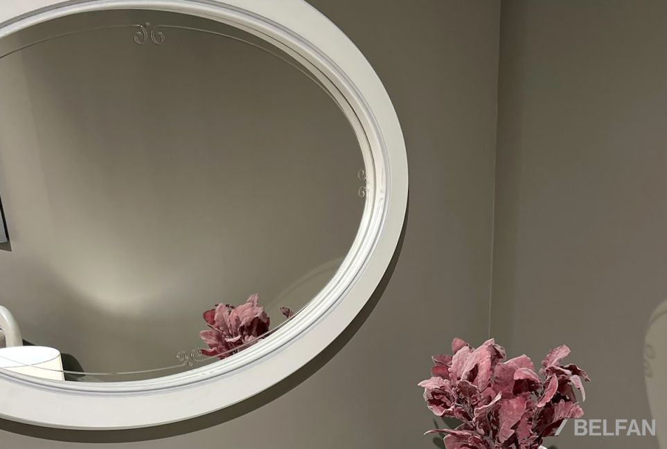 Зеркало "Катрин" массив и шпон дуба 2