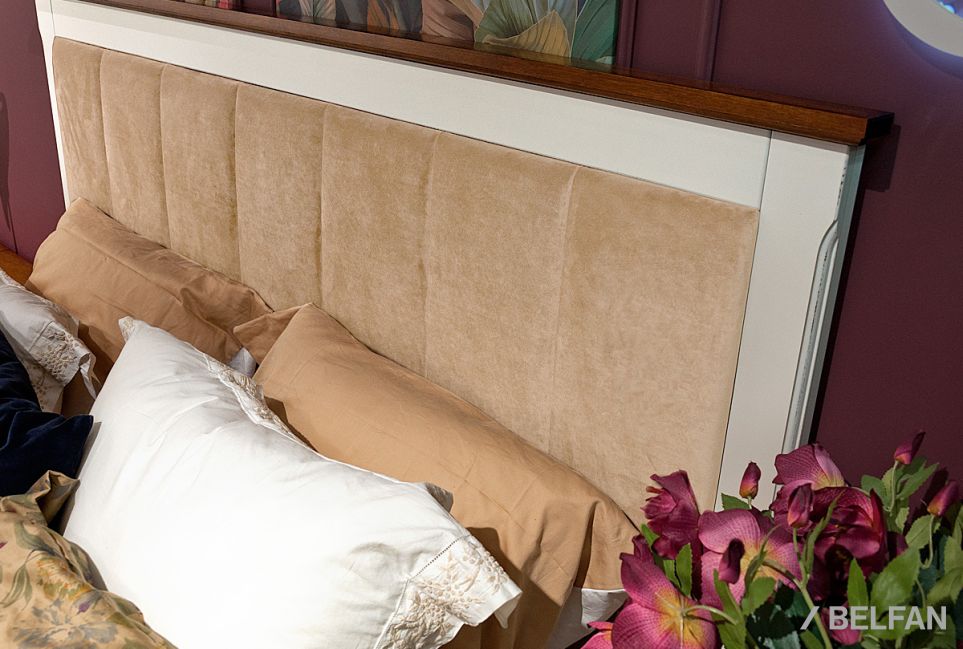 Кровать "Бриансон" массив и шпон дуба, МДФ 5