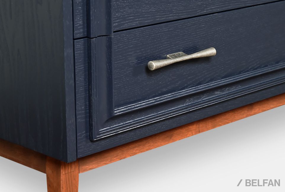 Комод "Сакраменто" массив и шпон дуба, МДФ 8