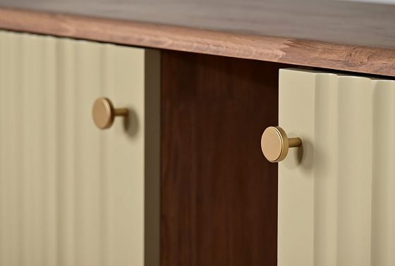 Тумба высокая "Меридиан" массив дуба, МДФ 8