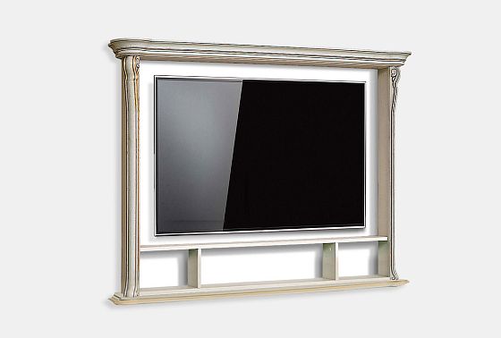 Полка "Алези 1" массив и шпон дуба 2