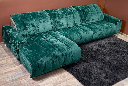 "Грей" диван с оттоманкой