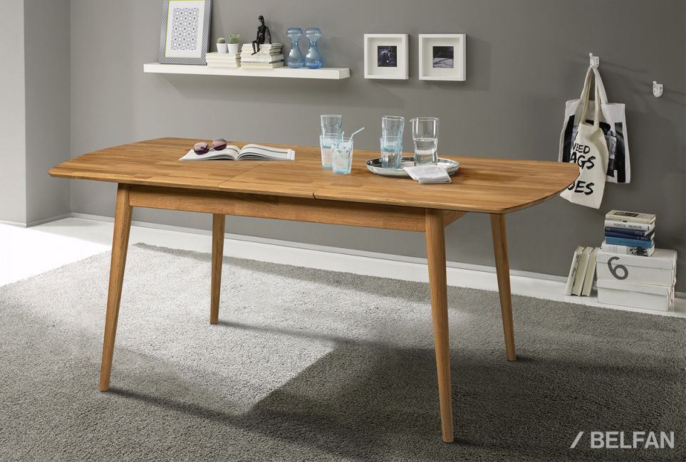 Стол обеденный "Ирвинг" 1 (раскладной) массив дуба 6