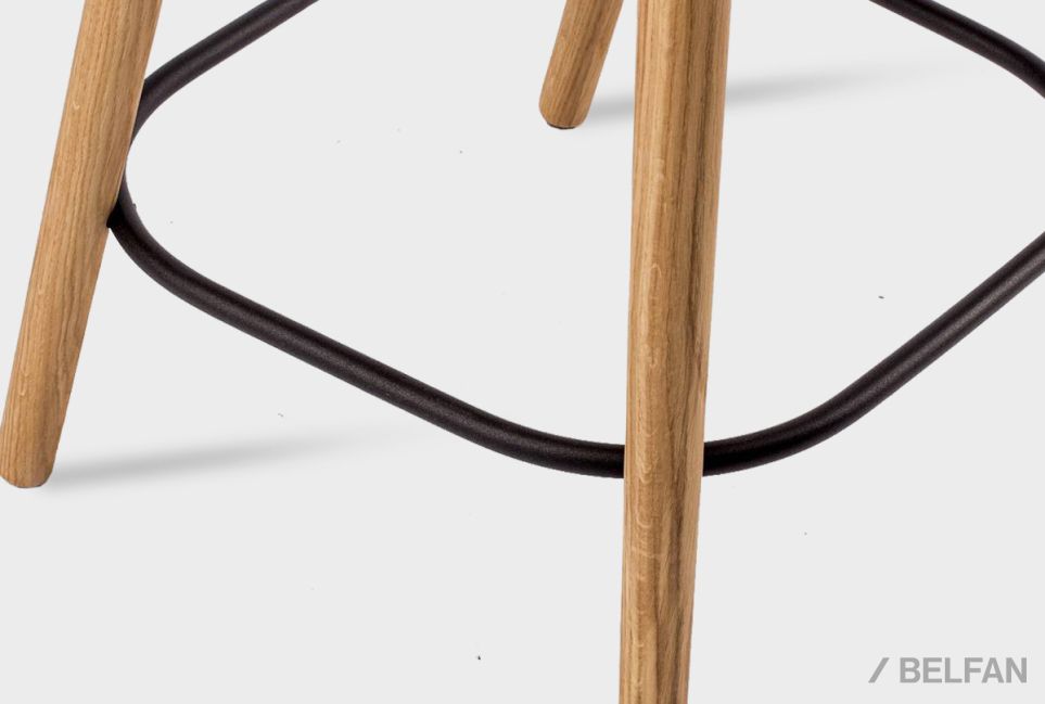 Стул "Лугано" полубарный массив дуба 8