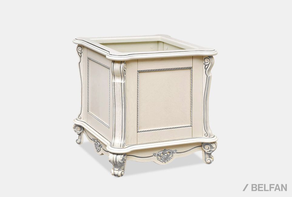 Подставка под цветы "Алези 2" массив и шпон дуба 1