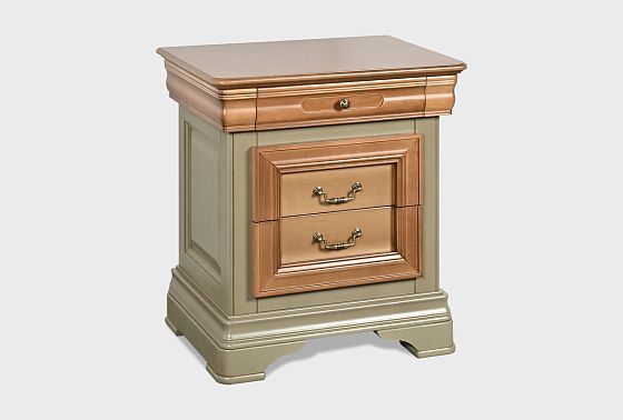 Тумба прикроватная "Оливия" массив и шпон ольхи 9