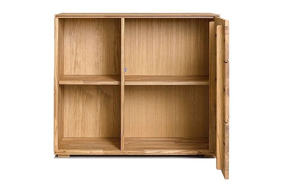 Тумба "Гринвуд" 2 (с нишей) массив дуба 17