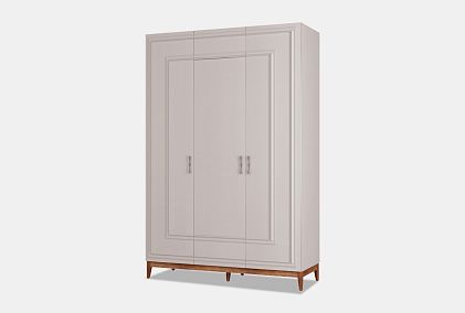 Шкаф 3-х дверный "Сакраменто" (с декором)