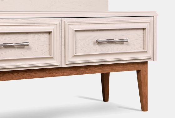 Тумба под ТВ "Сакраменто" 3 массив и шпон дуба, МДФ 8