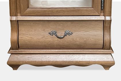 Шкаф с витриной 1-но дв. "Тэфи" (правый)