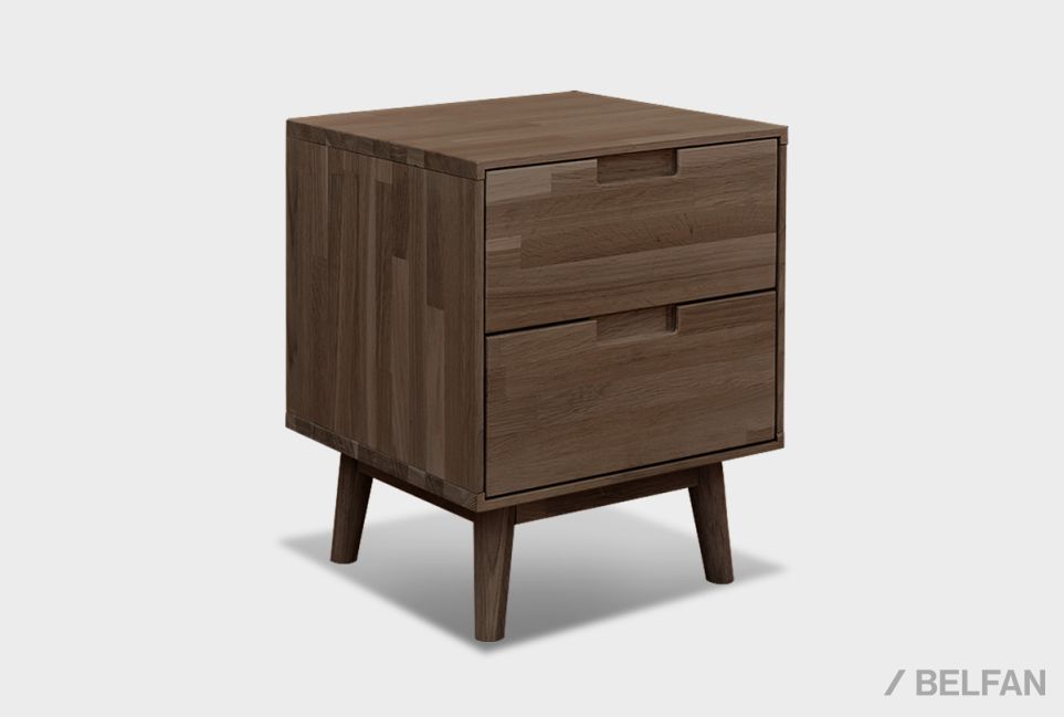 Тумба прикроватная "Ирвинг" массив дуба 1