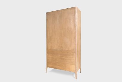 Витрина 2-х дверная "Бергамо"; дуб натуральный