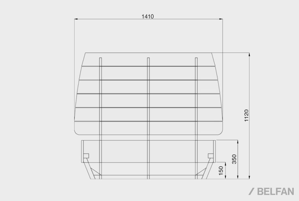 Кровать "Уоллстрит" массив дуба 3