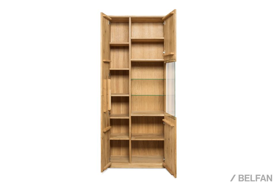 Витрина 2-х дверная "Forest" массив дуба 8