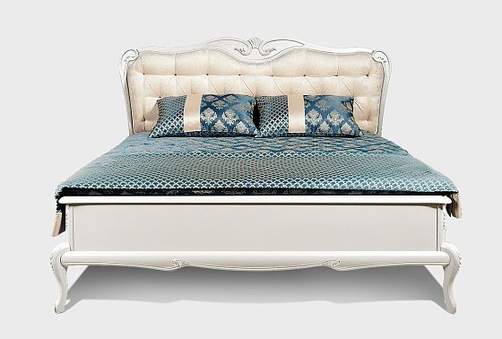 Кровать "Флерон" (низкое изножье) массив и шпон дуба 4