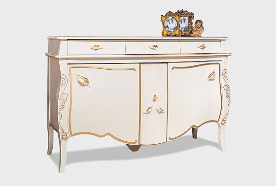 Тумба "Трио" массив и шпон дуба 5