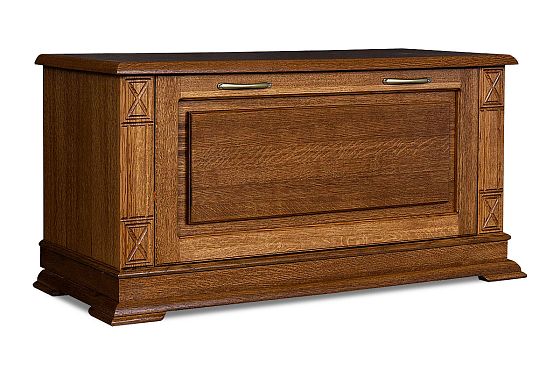 Тумба для обуви "Верди Люкс" 22 массив и шпон дуба 2