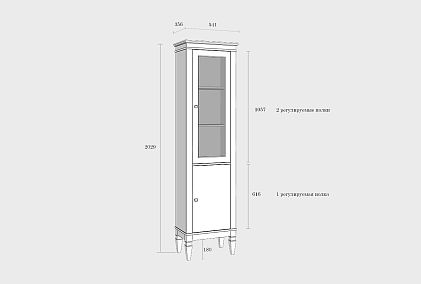 Витрина "Ольса-С" 110