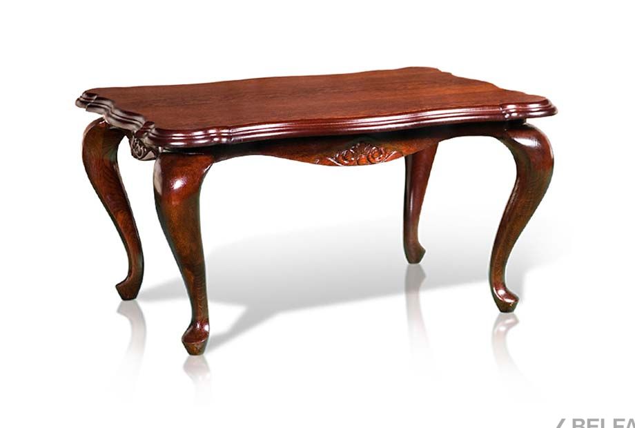 Стол журнальный "Грация" массив и шпон дуба 1