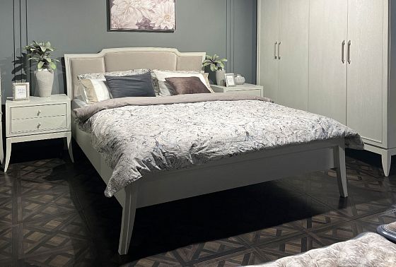 Кровать "Коста" (низкое изножье) массив и шпон дуба 7