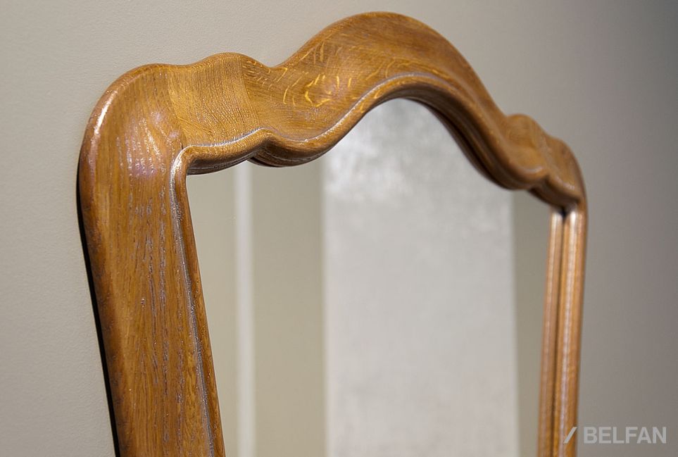 Зеркало к туалетному столу "Трио" массив и шпон дуба 2