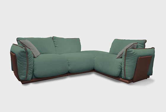 "Ферре" диван 3-х местный с пуфом  12