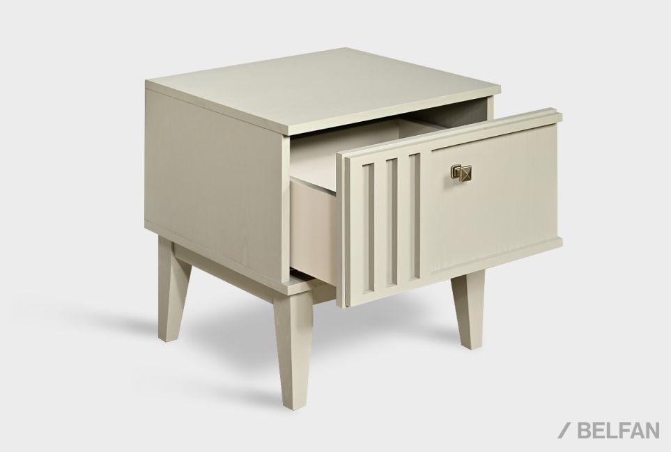 Тумба прикроватная "Чикаго" (левая) массив и шпон дуба 6