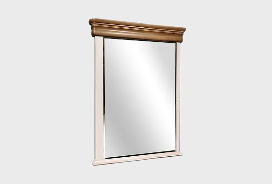 Зеркало "Оливия" массив и шпон ольхи 2