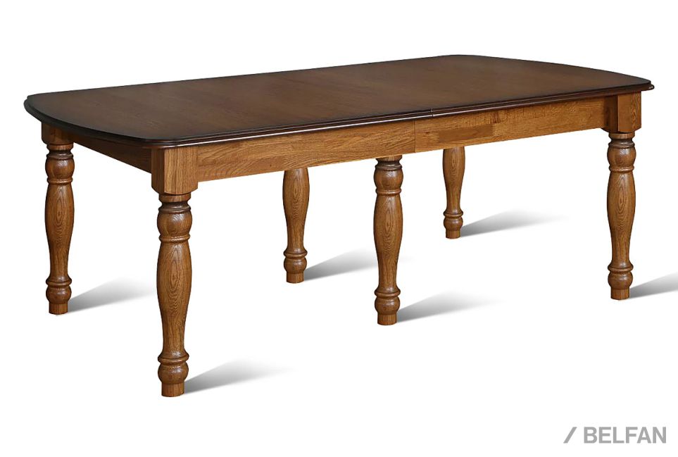 Стол обеденный "Верди Люкс 38" массив и шпон дуба 1