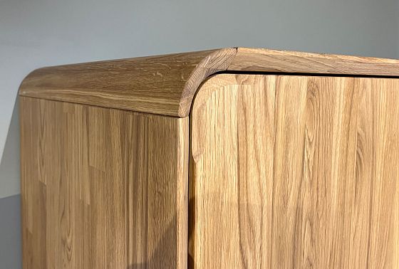 Шкаф для одежды 4-х дверный "Монблан" массив дуба 4