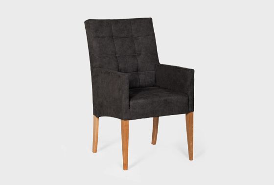 Стул "Берген" М с подлокотниками массив берёзы 6