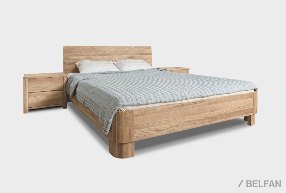 Кровать "Норд" массив дуба 1