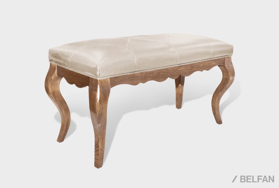 Банкетка "Тэфи" большая массив и шпон дуба 1