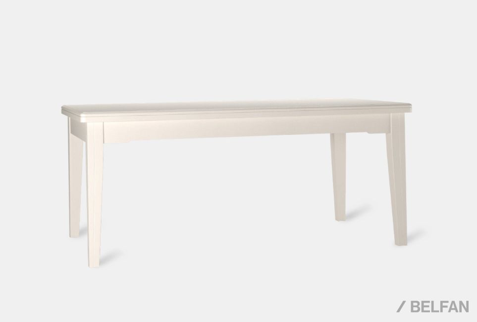 Стол обеденный "Престиж" 61 (4 вкладки) массив и шпон берёзы 1