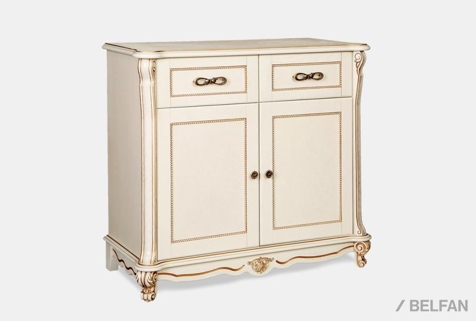 Тумба "Алези 2" массив и шпон дуба 1