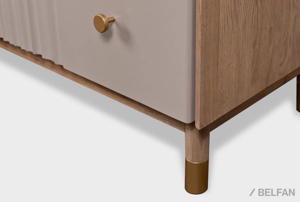 Комод "Меридиан" 3 массив дуба, МДФ 4