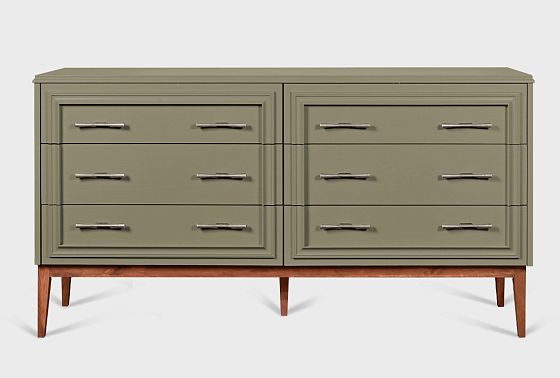 Комод "Сакраменто" 6 массив и шпон дуба, МДФ 8