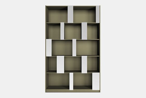 Стеллаж "Сакраменто" 150 (с зеркалами) МДФ, шпон дуба 3