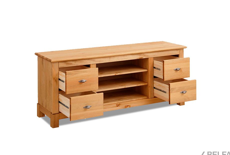 Тумба ТВ "Рауна" 200 массив сосны 2