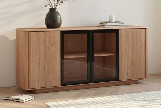 Тумба 4-х дв.«Тор» массив дуба 4