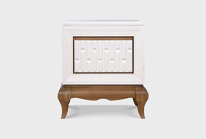 Тумба прикроватная "Армония"; *ММ-434-03-22; айвори + классик