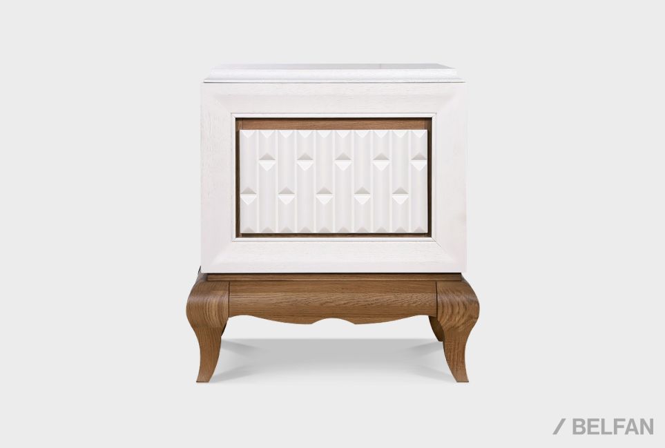 Тумба прикроватная "Армония" массив и шпон дуба 3